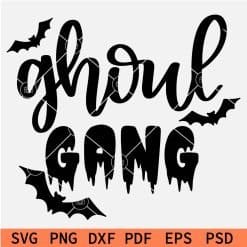 Ghoul Gang Bats SVG