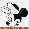 Happy Minnie SVG
