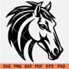 Horse Head Vector SVG