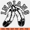 Indians Football SVG