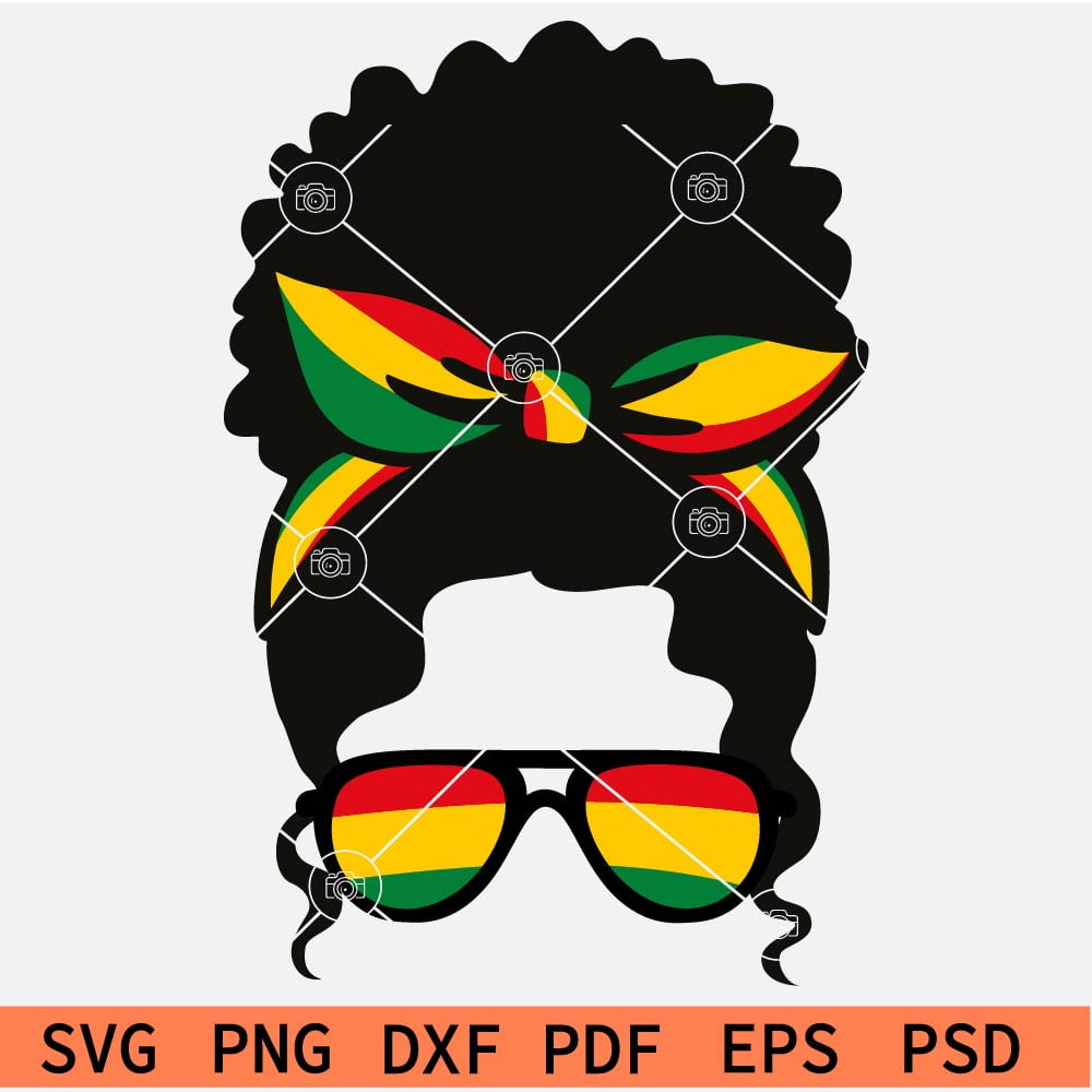 Juneteenth Afro Woman SVG, Afro Woman Juneteenth Celebrations SVG, June ...