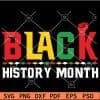 Black History Month SVG