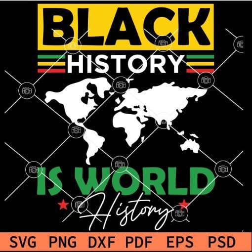 Juneteenth Black History is World History SVG