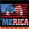 Merica Patriotic Video Game SVG
