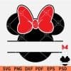 Minnie Split Monogram SVG