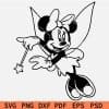 Flying Minnie Fairy svg