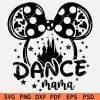 Minnie Mouse Dance Mama Svg