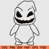 Nightmare before Christmas Oogie boogie SVG