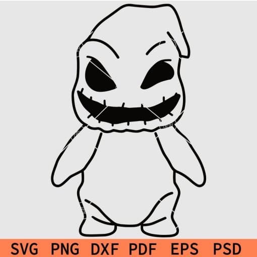 Nightmare before Christmas Oogie boogie SVG