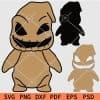 Nightmare before Christmas Oogie boogie SVG