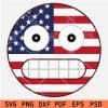 Independence Day Grimacing Emoji SVG