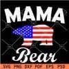 Patriotic Mama Bear SVG
