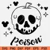 Drippy Poison apple SVG