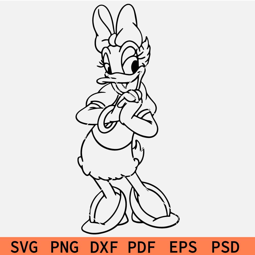 Daisy Duck Svg Daisy Duck SVG Free Files How To Use Them YQTI