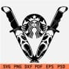 Scream Starbucks Knives Svg