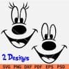 Disney Smiling Face Bundle SVG