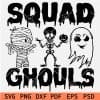 Squad Ghouls Mummy SVG