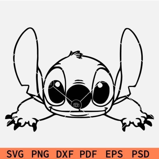 Funny Stich SVG