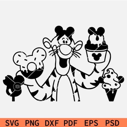 Tigger Snacks SVG