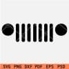 Jeep Car Grill SVG