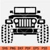 Jeep Car Front SVG