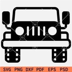 Jeep Car Icon SVG