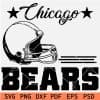 Chicago Bears Helmet SVG