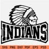 Indians Warrior SVG