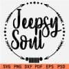 Jeepsy soul Wreath SVG