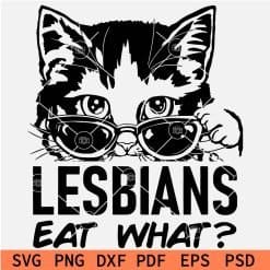 Lesbians Eat What? SVG