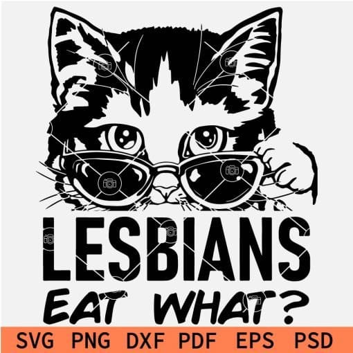 Lesbians Eat What? SVG