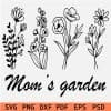 Floral Mom's Garden SVG