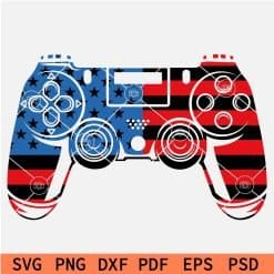 Patriotic Video Game SVG