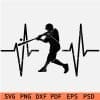 Baseball Player Heart Rate SVG