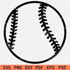 Baseball Ball Icon SVG,