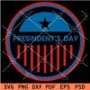 President's Day Budge SVG