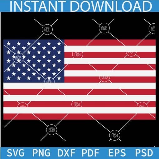 American Flag SVG