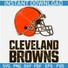 Cleveland Browns Helmet SVG