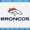 Team Denver Broncos Logo SVG