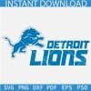 Detroit Lions Logo SVG
