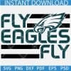 Fly eagles fly SVG