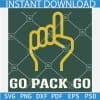 Go Pack Go Index Finger SVG