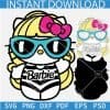 Hallo Kitty Barbie SVG