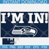 I am In Seahawks Logo SVG