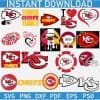 Kansas City Chiefs Team Bundle SVG