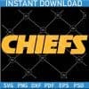 Chiefs Phrase SVG