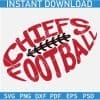  Kansas City Football Ball SVG