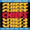 Chiefs Stacked SVG