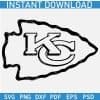 Kansas City Chiefs Logo Outline SVG