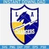 Los Angeles Chargers Logo Budge SVG